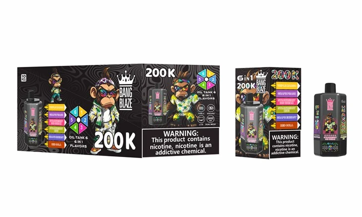 BANG BLAZE 6in1 200K Puffs
