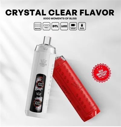 Al Fakher Crytal 8000 Puffs Pov Tseg Vape